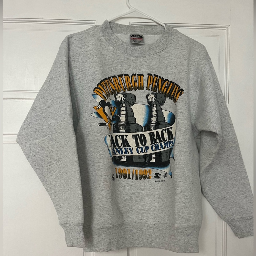 Vintage 1991 1992 Pittsburgh Penguin crewneck sweatshirt
